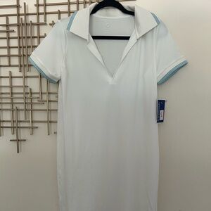 Addison Bay easy jersey polo dress size medium